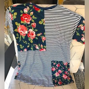 ASOS maternity floral t shirt